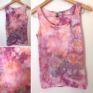 New Tie Dye Tank Top by Dye Trying Co.